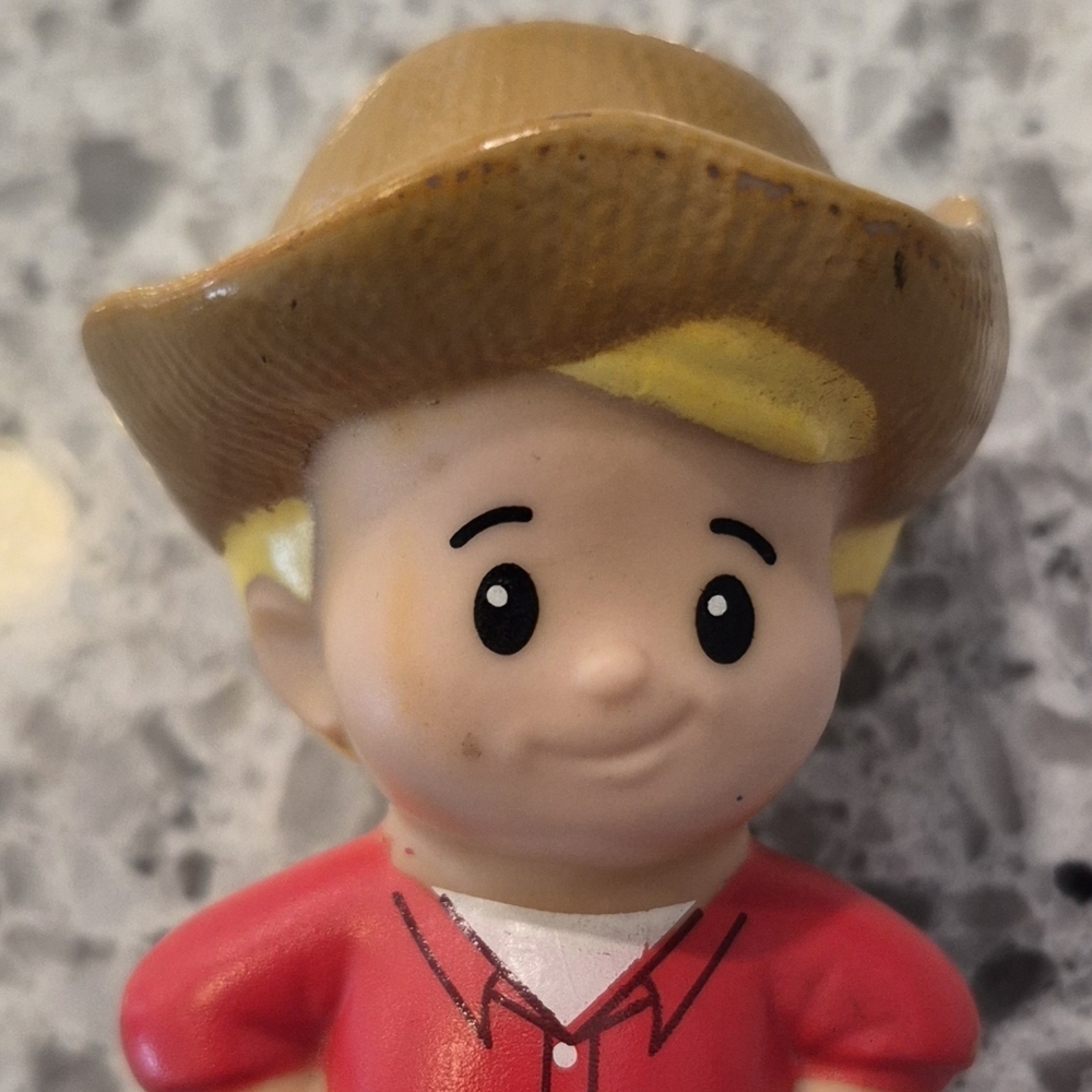 Little People 2013 Mattel Company 1186 Cowboy Toy Figurine - Picture 5 of 5